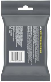 img 1 attached to 🚶 Convenient Men's Active Deodorant Wipes: Stay Fresh On-The-Go"