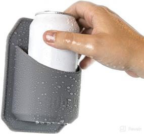 img 2 attached to 🍺 30 Watt Sudski, Portable Shower Beer Can Holder with Silicone Grips and Shiny Surface – Perfect Gift for Beer Lovers