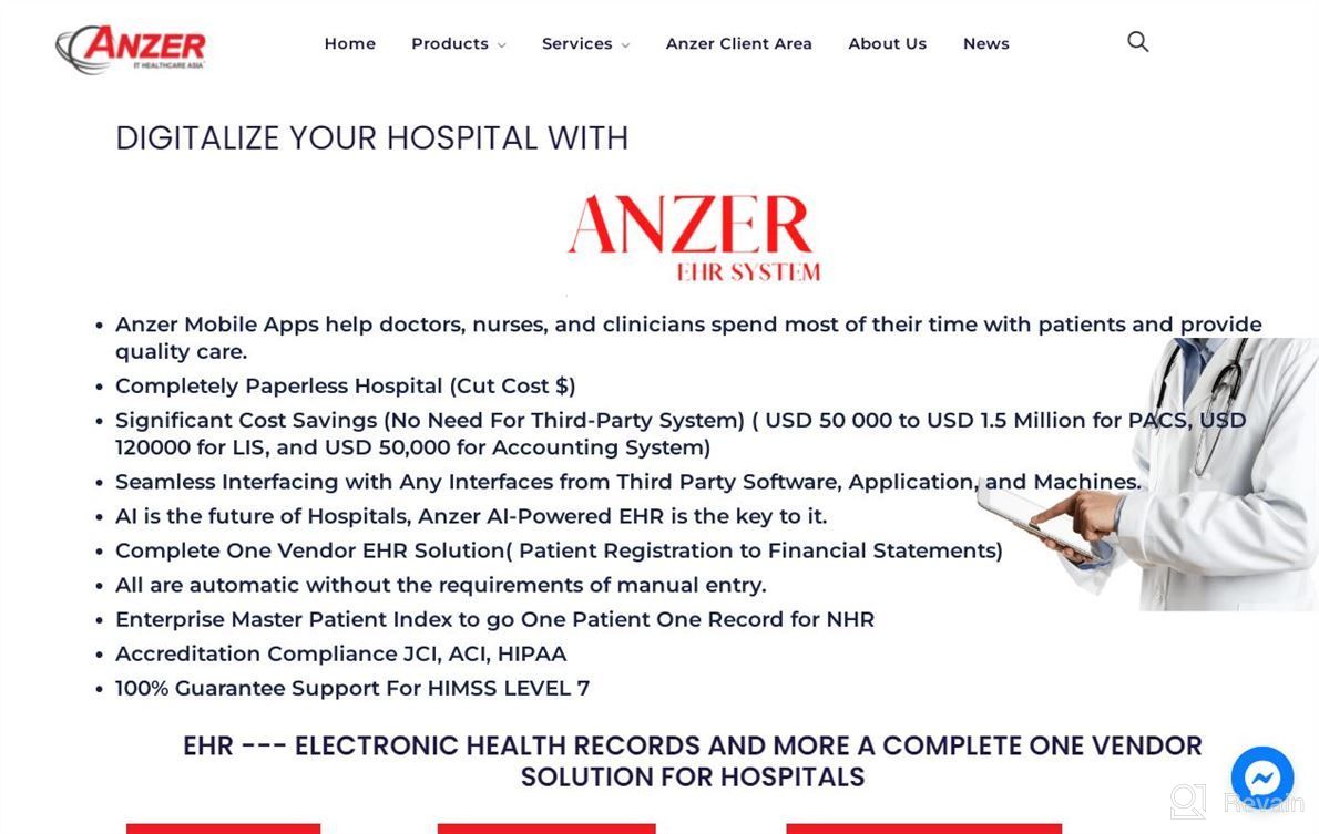 img 1 attached to ANZER Clinical Case Management System review by Eric Surabhi