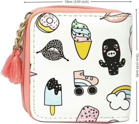 img 3 attached to Enchanting Timlee Rainbow Unicorn Wallets for Women – Captivating Handbags and Wallets