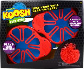 img 4 attached to Koosh Flix Stix Ball Fun - Plays Like Lacrosse - Competitive And Cooperative Play - Play Indoors And Outdoors - Ages 6+