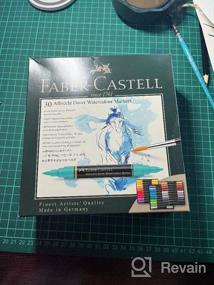 img 4 attached to Фломастеры для акварели Faber-Castell Albrecht Durer - 30 разноцветных фломастеров - универсальные фломастеры для художников