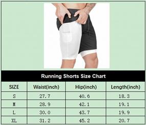 img 1 attached to THWEI'S Innovative 2-In-1 Stealth Shorts For Men - Ideal For Running And Gym Workouts With Towel Loop And 7-Inch Length