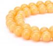 10mm orange natural gemstone beads for jewelry making - crystal energy stone healing power logo