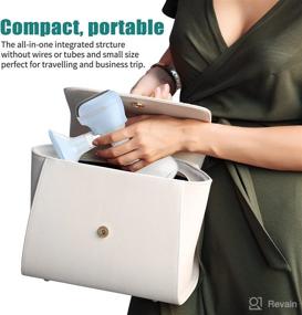 img 2 attached to 🤱 COPOL Electric Wearable Hands-Free Breast Pump - Portable, Cordless, Rechargeable, Painless, BPA-Free, with Touch Screen, Night Light - Quiet 9 Speeds, 3 Modes