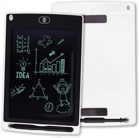img 4 attached to Playkidz Art LCD Drawing Tablet: самый универсальный и увлекательный планшет для письма для детей и взрослых - идеально подходит для офиса или рисования, 8,5 x 6 дюймов - Получите сейчас!