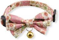 hanami bow collar pastel pink logo
