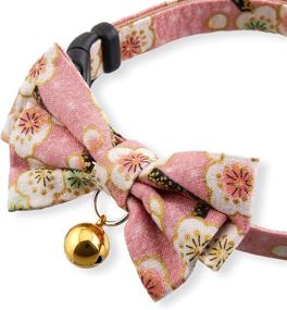 img 3 attached to Hanami Bow Collar Pastel Pink