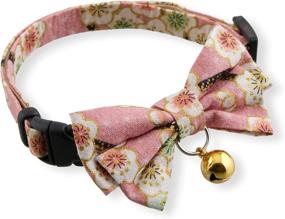 img 2 attached to Hanami Bow Collar Pastel Pink