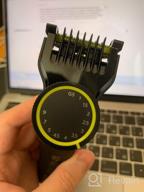 img 2 attached to Trimmer Philips OneBlade Pro QP6530/15, black/green review by Aneta Banaszek ᠌
