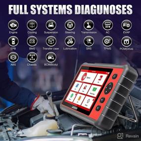 img 3 attached to 🚀 2022 LAUNCH OBD2 Scanner CRP909E: Full System Automotive Diagnostic Tool with 26 Free Maintenance Functions, IMMO/Reset Oil Lamp/TPMS/ABS Bleeding/Injector Coding & Auto VIN
