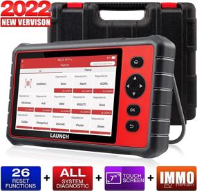img 4 attached to 🚀 2022 LAUNCH OBD2 Scanner CRP909E: Full System Automotive Diagnostic Tool with 26 Free Maintenance Functions, IMMO/Reset Oil Lamp/TPMS/ABS Bleeding/Injector Coding & Auto VIN