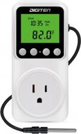 temperature controller outlet with timer: perfect for reptiles, greenhouses & homebrewing! logo