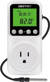 img 4 attached to Temperature Controller Outlet With Timer: Perfect For Reptiles, Greenhouses & Homebrewing!