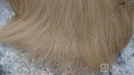 img 1 attached to Natural Ombre Blonde Straight Wigs With Side Bangs - Long Bob Style For Women | Includes Wig Cap | 21 Inch Length review by Greg Harris