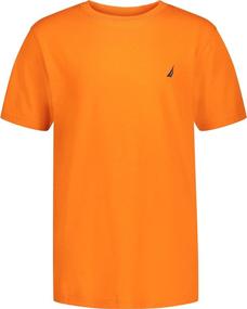 img 1 attached to 👕 Nautica Boys' Short Sleeve Solid Shirt - Tops, Tees & Shirts in Boys' Clothing