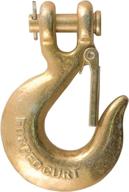 high-strength clevis slip hook with safety latch - curt 81950, 18,000 lbs, 3/4-inch opening, 5/16-inch pin, forged steel logo
