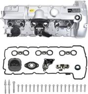 🔧 mitzone enhanced performance aluminum valve cover & gasket kit for bmw e82 128i, e9x 323i 328i, e60 528i, e70 x5 3.0si, e83 x3, e85 z4, e89 z4, f10 528i n52/ n51 sulev logo