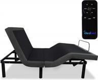 custom adjustable bed base by idealbed 3i: wireless, zero gravity, one-touch comfort, programmable memory, advanced smooth and silent operation - full size logo