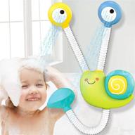 🛀 dwi dowellin electric shower bath toys for baby toddlers - upgrade double sprinkler water toys for bathtub tub - ideal for kids preschool child 18 months and up logo