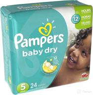 pampers baby diapers size jumbo diapering логотип