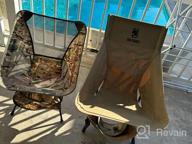 img 1 attached to Lightweight And Durable Folding Camping Chair - Perfect For Outdoor Adventures! review by Alton Walton