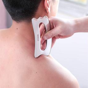 img 2 attached to STICKON-05 Stainless Steel Gua Sha Scraping Massage Tool - Ideal Soft Tissue Mobilization Instrument by STICKON IASTM Tools