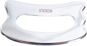 img 4 attached to STICKON-05 Stainless Steel Gua Sha Scraping Massage Tool - Ideal Soft Tissue Mobilization Instrument by STICKON IASTM Tools