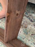 картинка 1 прикреплена к отзыву Stylish And Functional Hallops 5Ft Wooden Blanket Ladder - Perfect For Rustic Farmhouse Decor! от Rob Bradford