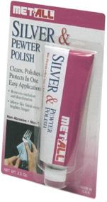 img 1 attached to 🔶 Met-All Silver Pewter Polish - 2.5 Ounce, SP-2