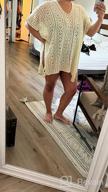 img 1 attached to Stylish Crochet Dress Beach Cover Up For Women Swimwear Pool Wear By Jeasona review by Abdulkarim Sugge