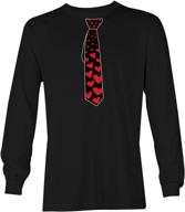 tcombo tie heart valentine t shirt boys' clothing ~ tops, tees & shirts logo