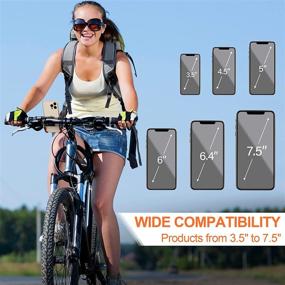 img 1 attached to Motorcycle Aluminum Adjustable Universal Smartphone