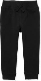 img 4 attached to The Children'S Place Boys' Active Fleece Jogger Pants