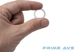 img 1 attached to 🔧 Pack of 15 Prime Ave 18mm Crush Aluminum Oil Drain Plug Gasket Washers Compatible/Replacement For Porsche & Volvo ~Part# 900 123 106 30, 977751