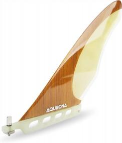 img 2 attached to Enhance Your Surfing Experience With AQUBONA'S High-Quality 9 Inch Single Longboard Fin