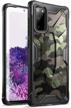 military grade samsung galaxy s20 case - poetic affinity series hybrid protective bumper cover logo