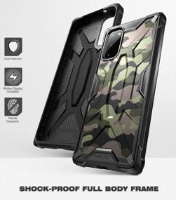 img 1 attached to Military Grade Samsung Galaxy S20 Case - Poetic Affinity Series Hybrid Protective Bumper Cover