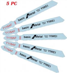 img 2 attached to 5Pc Universal T-Shank 21" TPI Jig Saw Blades For Metal Cutting - Toolman