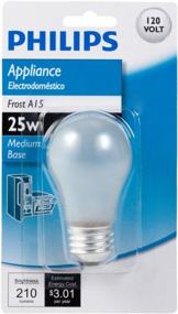 img 1 attached to Enhanced SEO: Philips 415331 Frosted 25W A15 Appliance Light Bulb