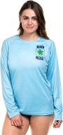 hde womens sleeve protection t shirt women's clothing ~ swimsuits & cover ups logo