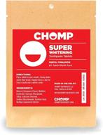 🌿 cinnamon refill for chomp toothpaste tablets: easy, sustainable oral care logo