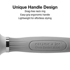 img 1 attached to Upgrade Your Styling Tool with Olivia Garden Ceramic Ion Large Brush