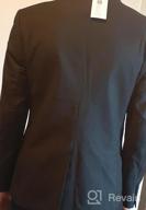 img 1 attached to Stylish Coofandy Tuxedo Jacket: Perfect For Weddings, Proms, And Parties review by Joey Quade