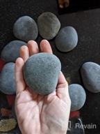 картинка 1 прикреплена к отзыву 50 Count Black Flat & Smooth Kindness Rocks For Painting, Decoration, And Crafts - Hand Picked 1.5 To 2.7 Inch Medium & Small Rocks By Lifetop от Justin Ewing