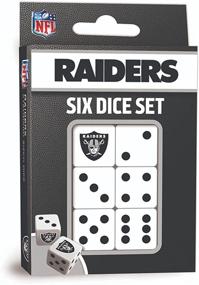 img 3 attached to MasterPieces Vegas Raiders Dice Colors