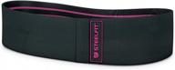 steelfit premium resistance band - hip band - booty band - leg and glutes, squats and booty workouts - activates glute, hip and thigh muscles - non slip fabric - unisex logo