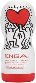 img 3 attached to TENGA X Keith Haring Original Vacuum CUP Male Masturbator: Single-Use, Prelubricated Stimulation For Men - KHC-101