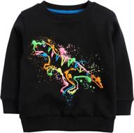 🚜 excavator toddler crewneck sweatshirt - fashion hoodies & sweatshirts for boys' clothing logo