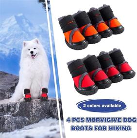 img 3 attached to MORVIGIVE Skid Proof Adjustable All Season Breathable Dogs